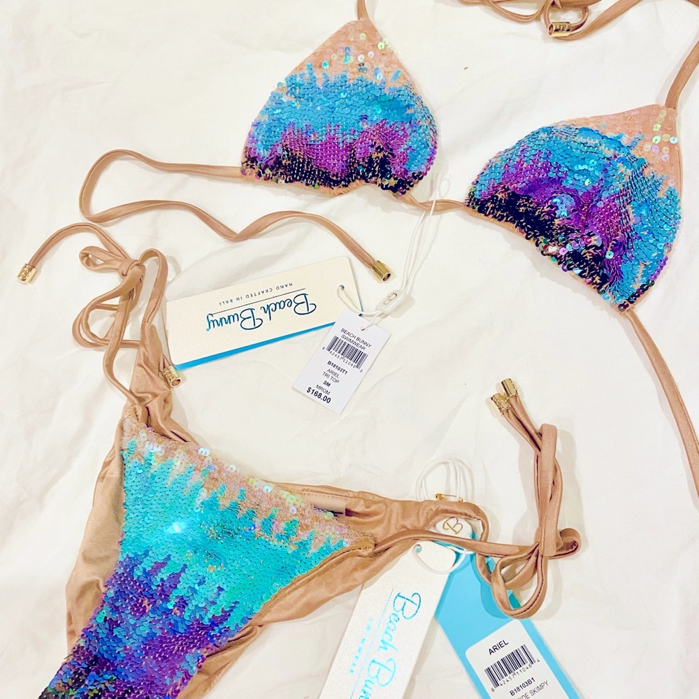 Beach Bunny “Ariel” Mermaid Sequin Cheeky Bikini